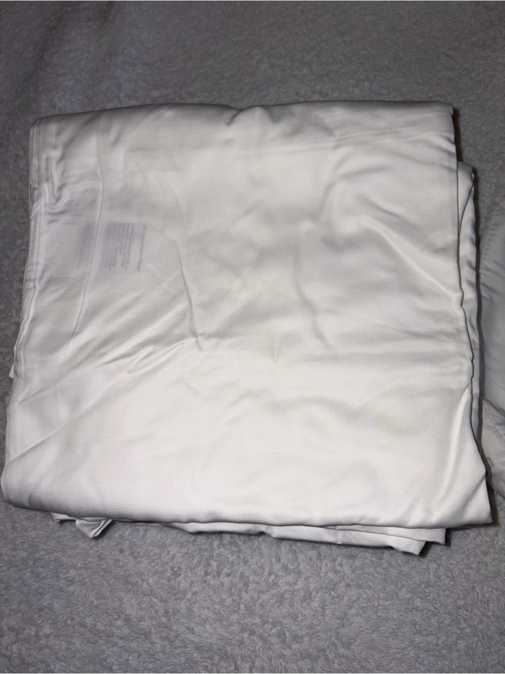 Quince White Sleep Bamboo Sheet Set - Picture 3 of 8